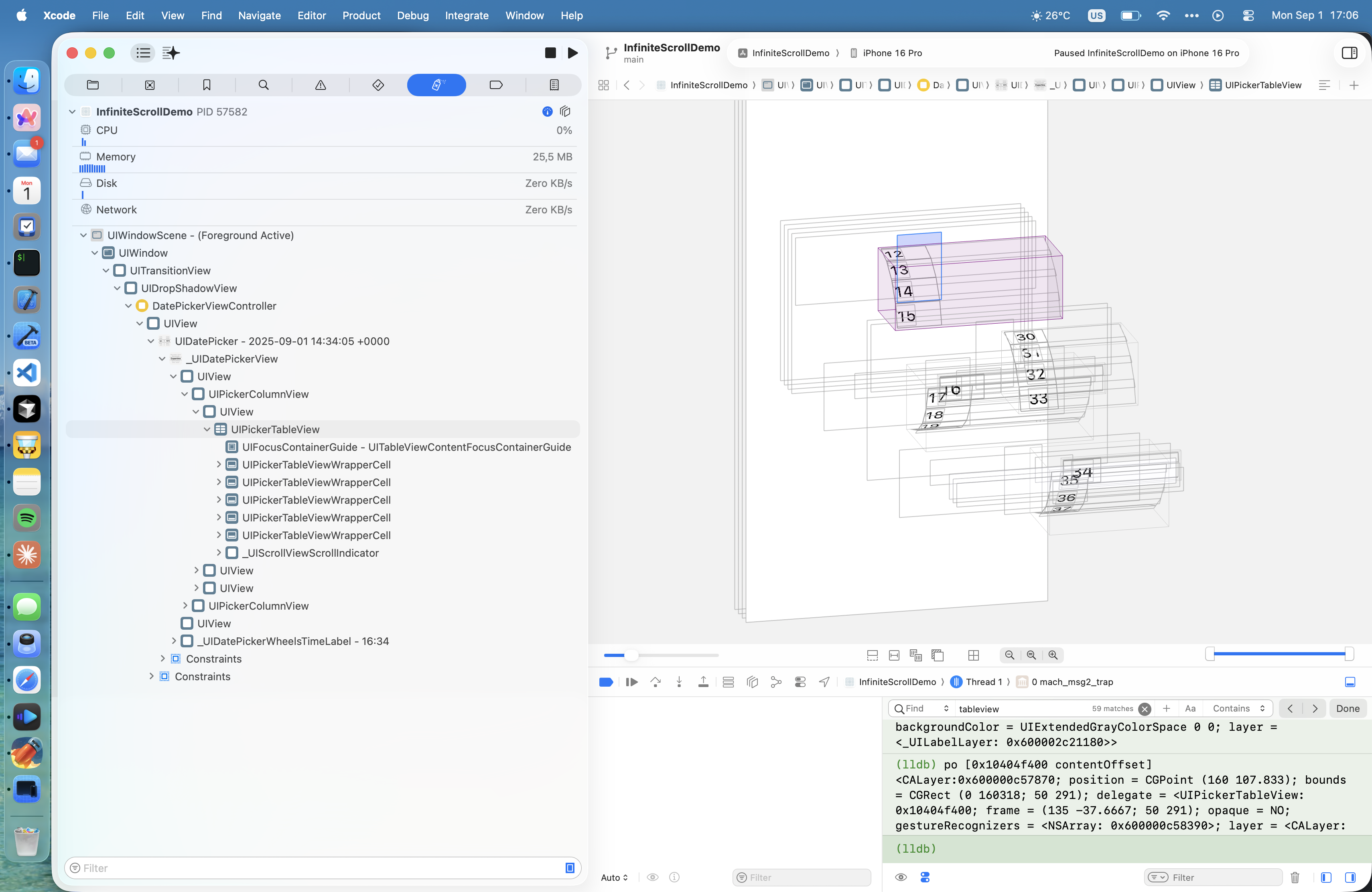 LLDB Debugging in Xcode